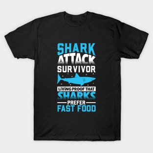 Shark attack survivor T-Shirt